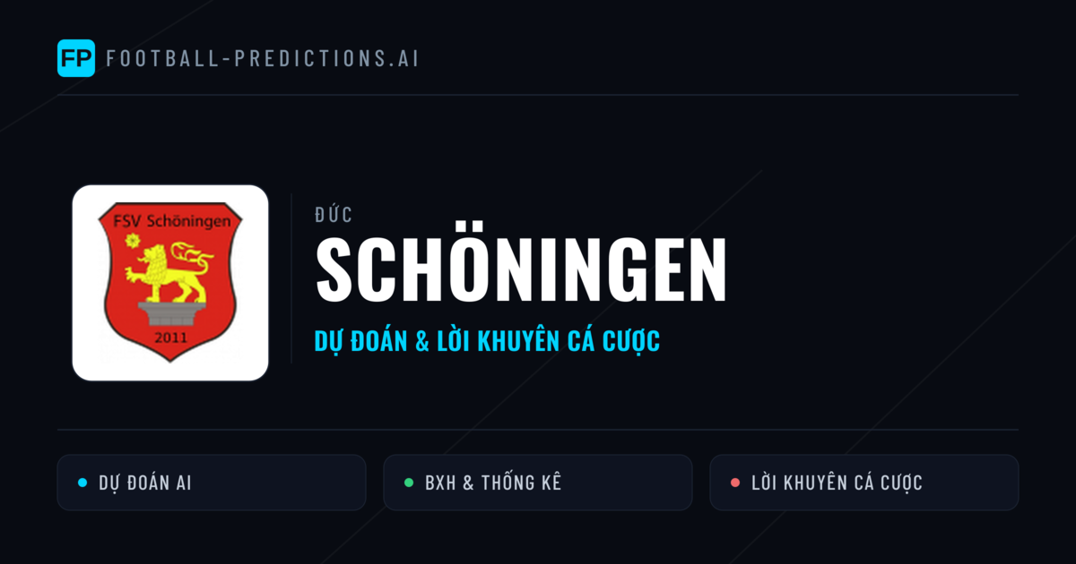 Schöningen Dự đoán & Thống kê