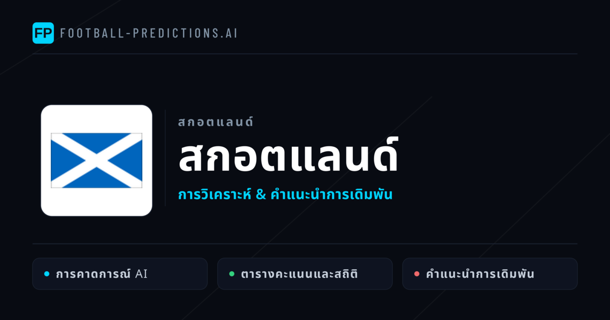 สกอตแลนด์ การวิเคราะห์และสถิติ