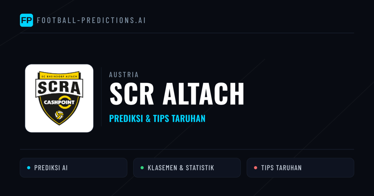 SCR Altach Prediksi & Statistik Piala Dunia