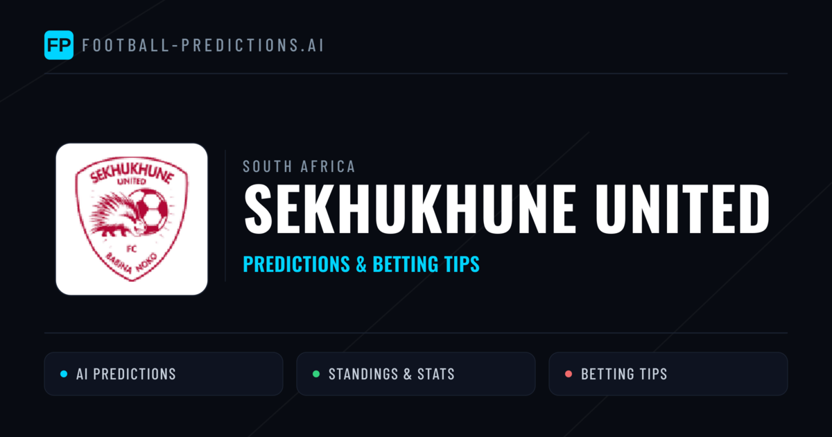 Sekhukhune United Predictions & Stats