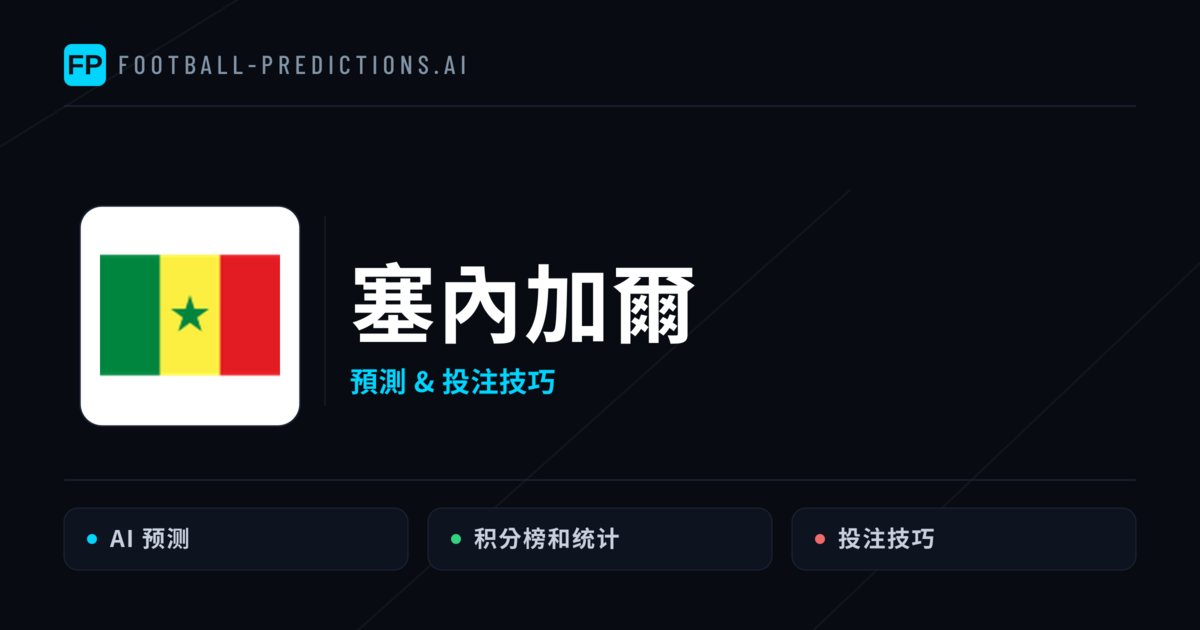 塞內加爾 運彩分析｜足球預測與數據