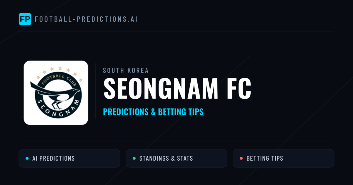 Seongnam FC Predictions & Stats