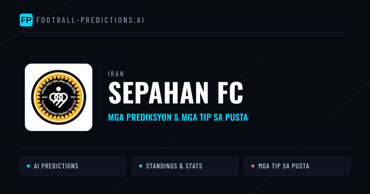 Sepahan FC Predictions & Stats