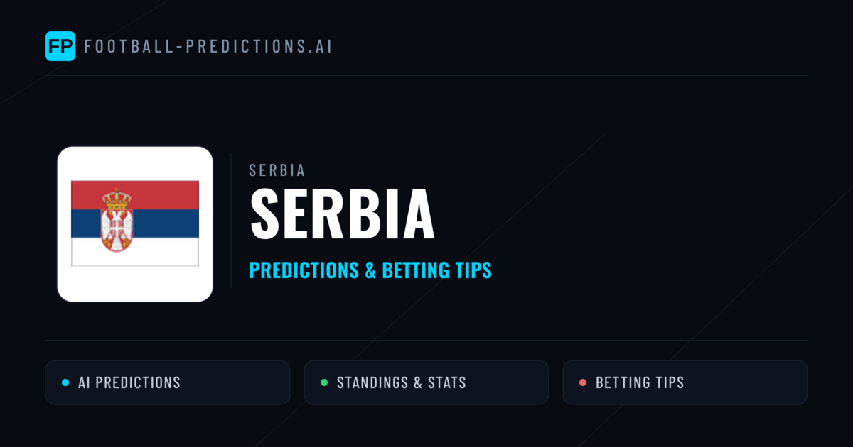 Serbia Predictions & Stats