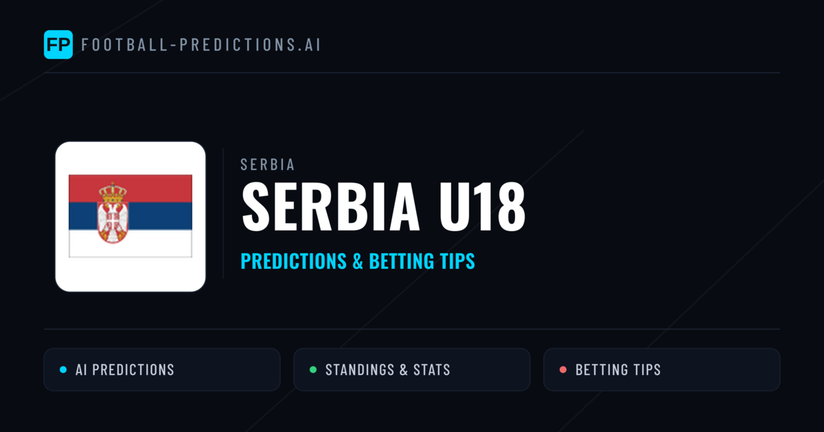 Serbia U18 Predictions & Stats