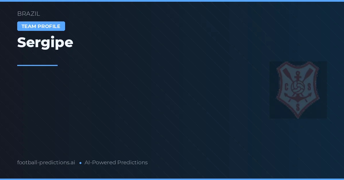 Sergipe Predictions & Stats