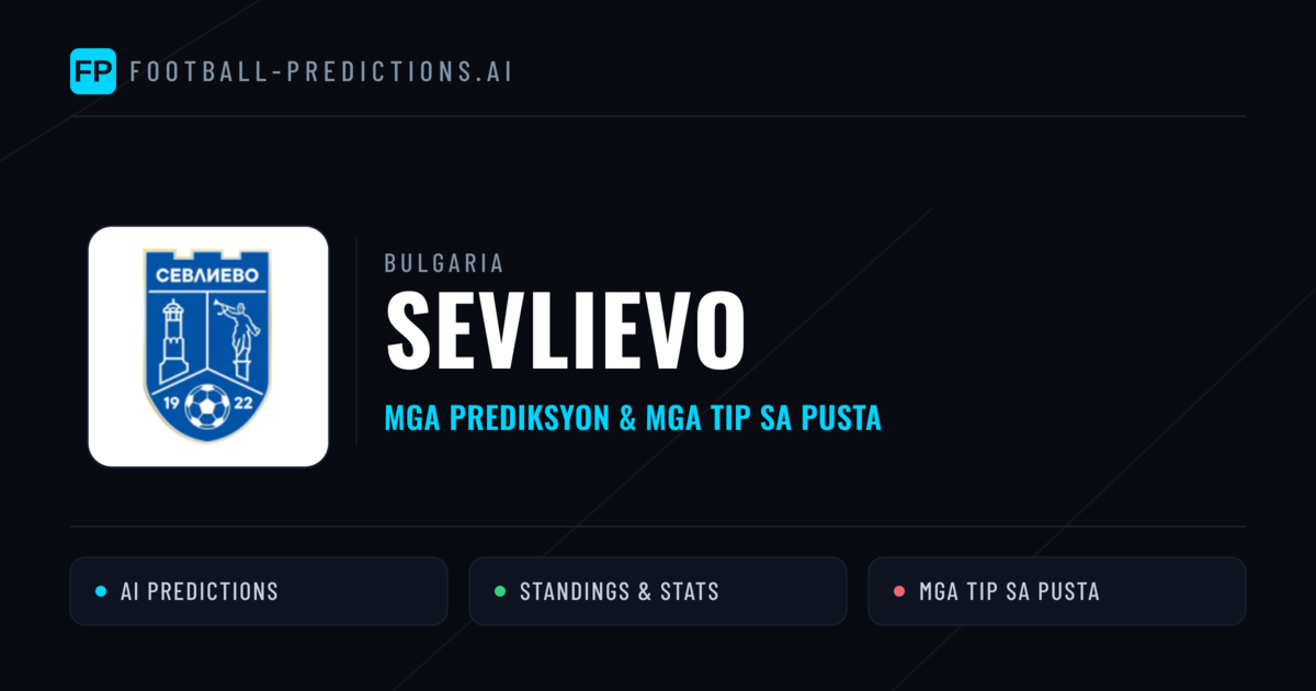 Sevlievo Predictions & Stats