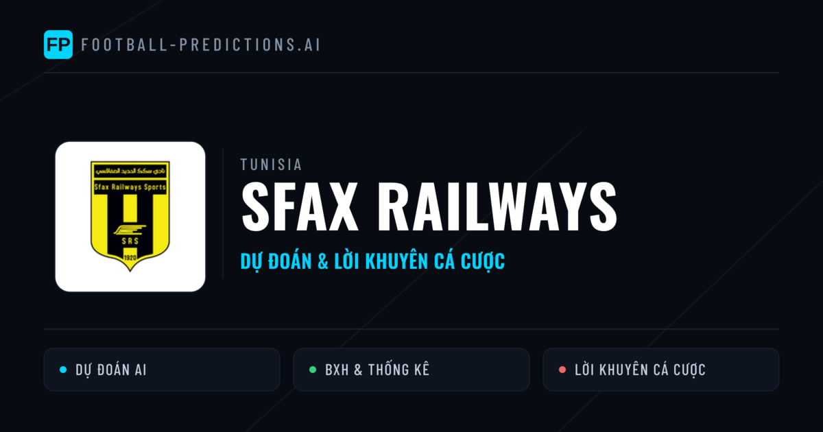 Sfax Railways Dự đoán & Thống kê