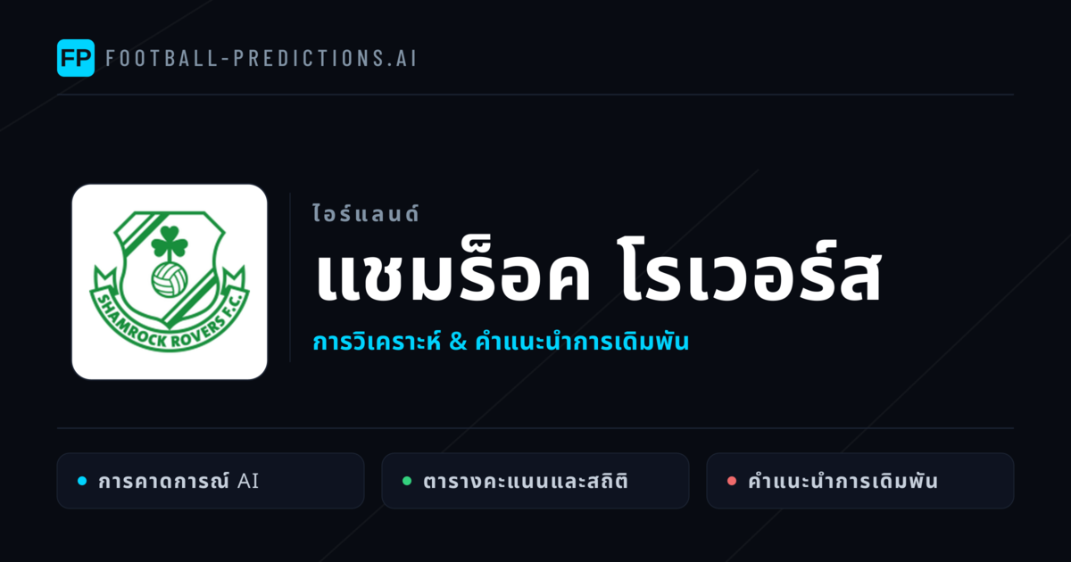 แชมร็อค โรเวอร์ส การวิเคราะห์และสถิติ