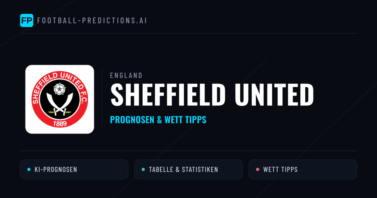 Sheffield United Prognosen & Statistiken