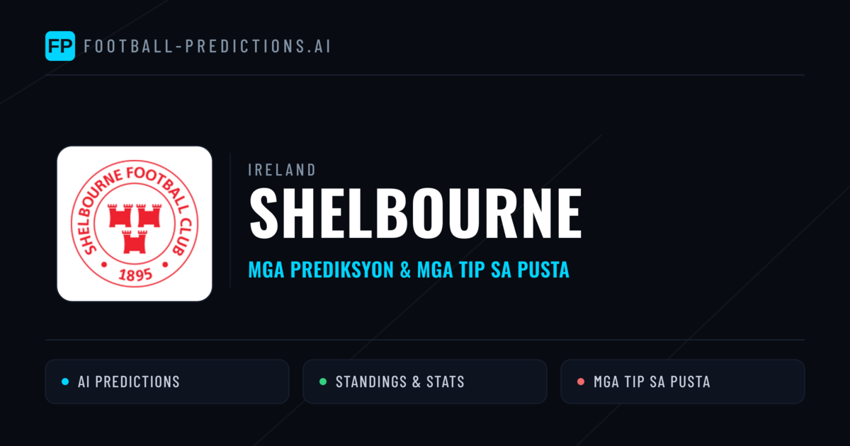 Shelbourne Predictions & Stats