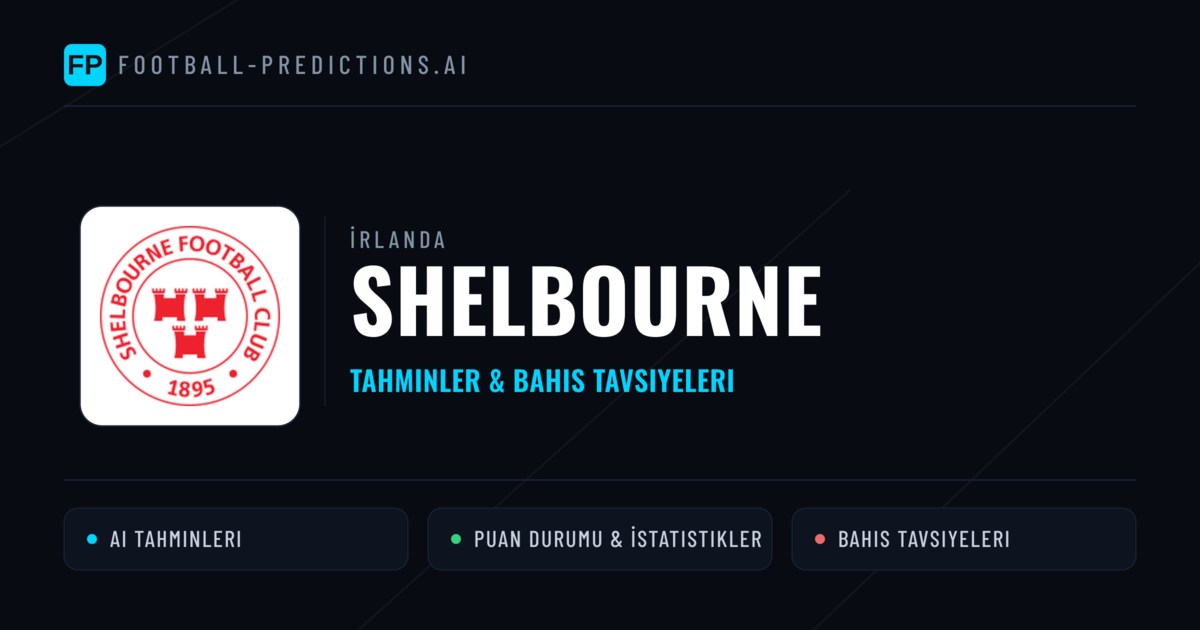 Shelbourne Tahminleri & İstatistikler