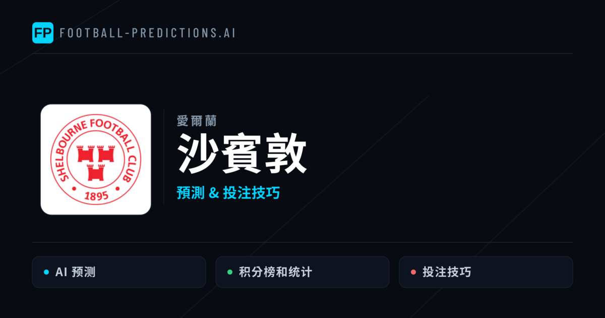 沙賓敦 運彩分析｜足球預測與數據