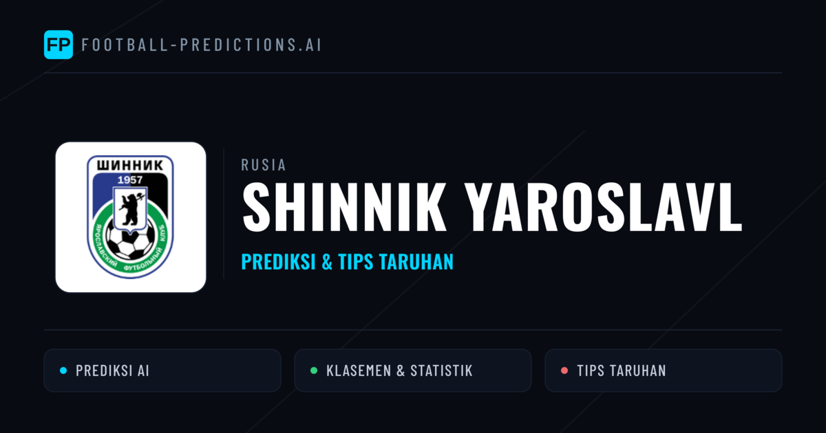 Shinnik Yaroslavl Prediksi & Statistik Piala Dunia