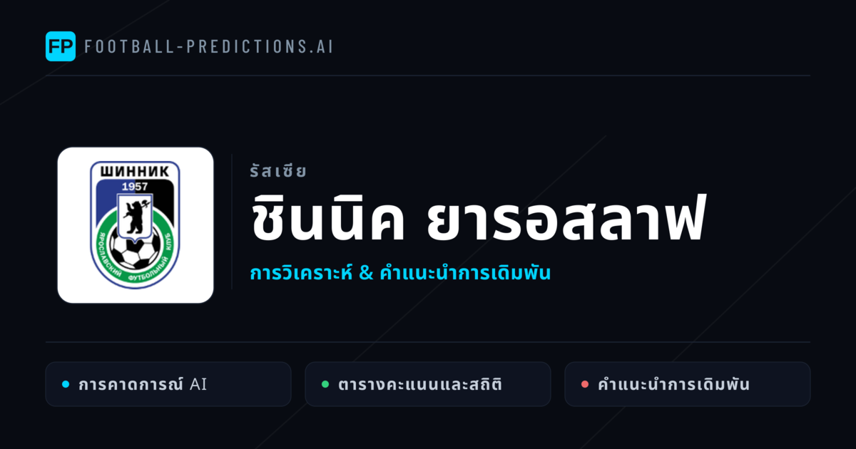 ชินนิค ยารอสลาฟ การวิเคราะห์และสถิติ