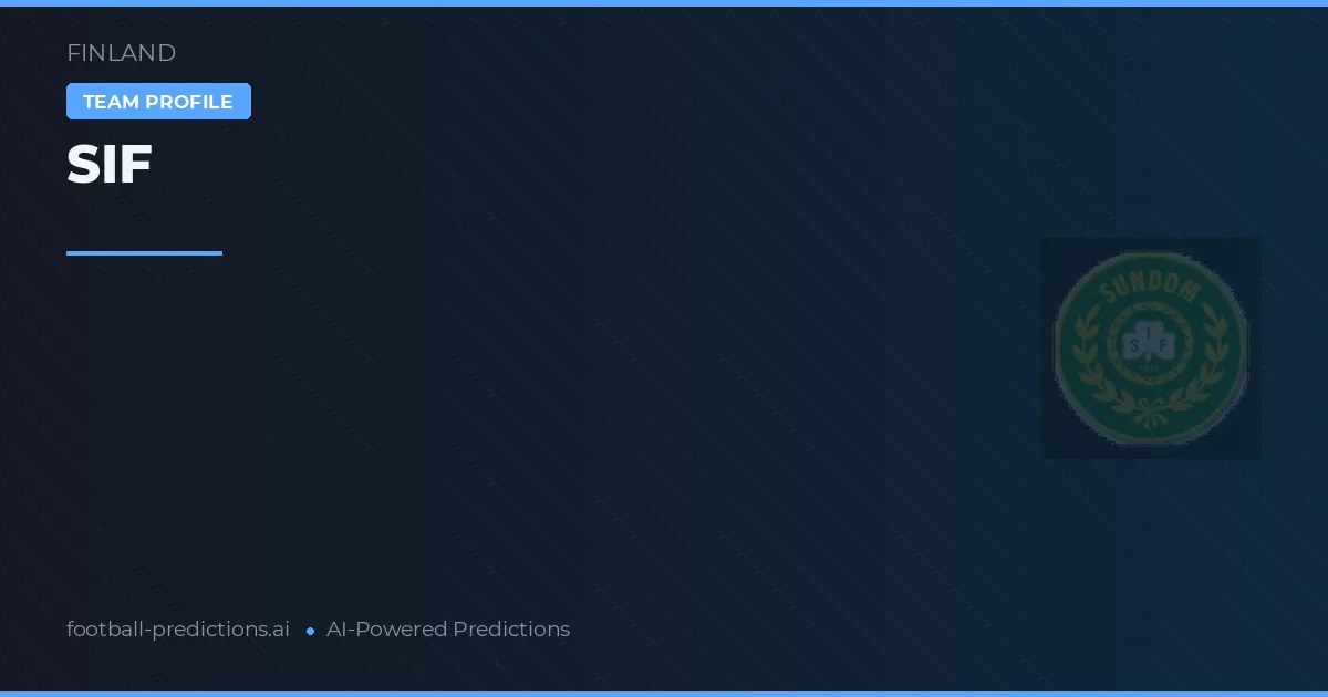 Pronostici e Statistiche SIF