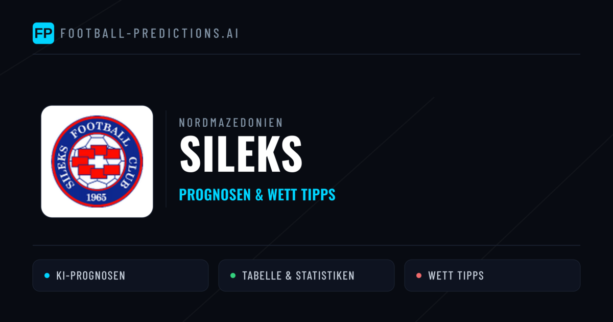 Sileks Prognosen & Statistiken