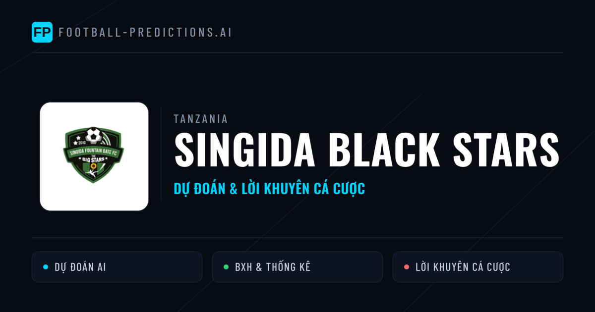 Singida Black Stars Dự đoán & Thống kê