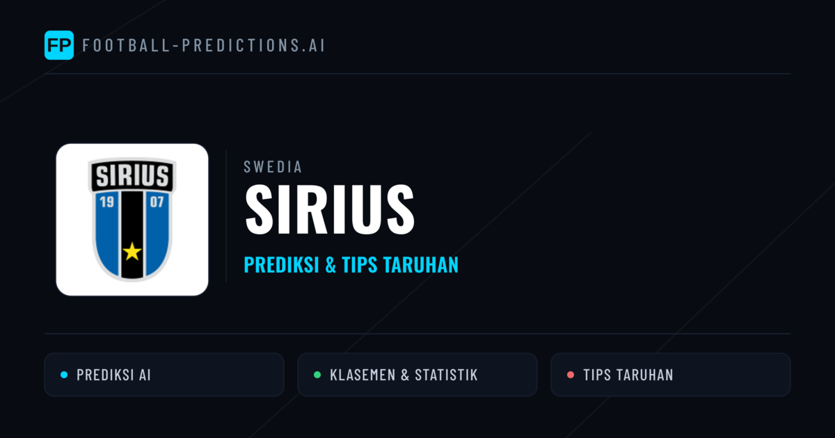 Sirius Prediksi & Statistik Piala Dunia