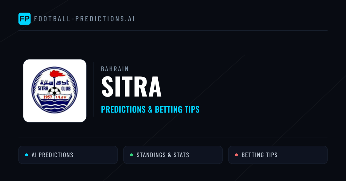 Sitra Predictions & Stats