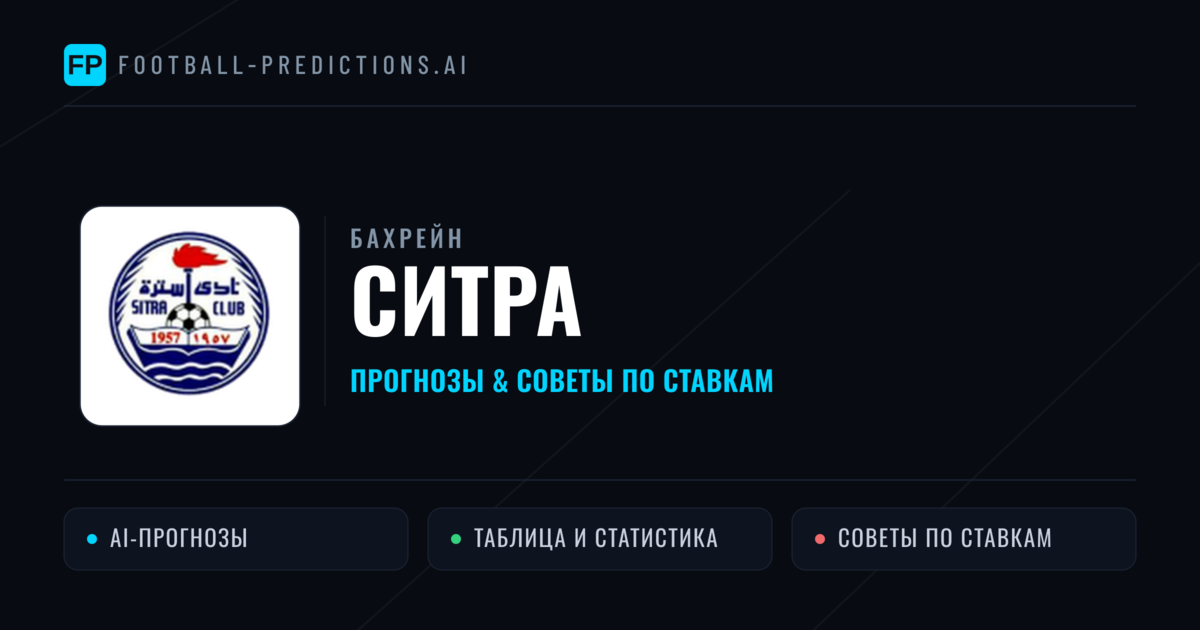 Ситра прогнозы и статистика