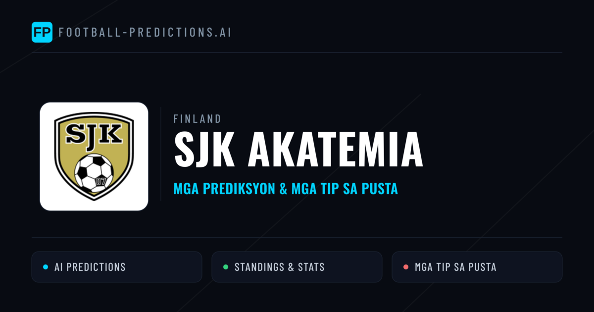 SJK Akatemia Predictions & Stats