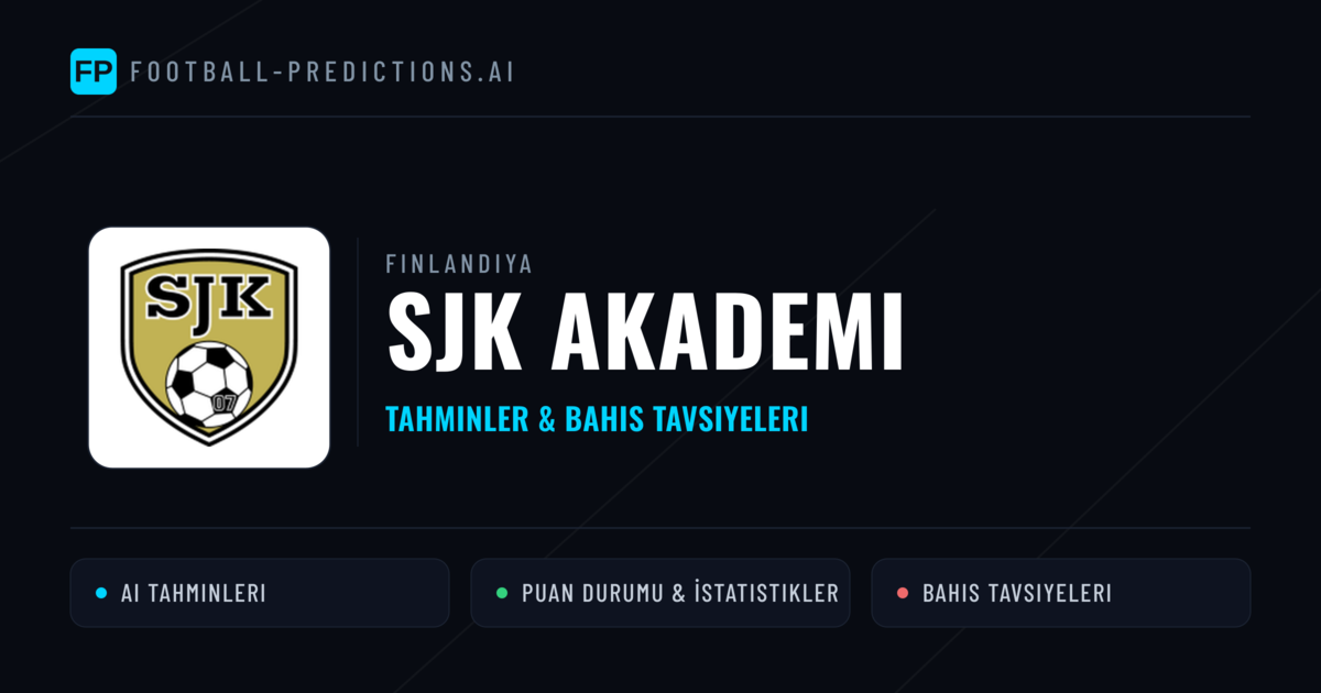 SJK Akademi Tahminleri & İstatistikler