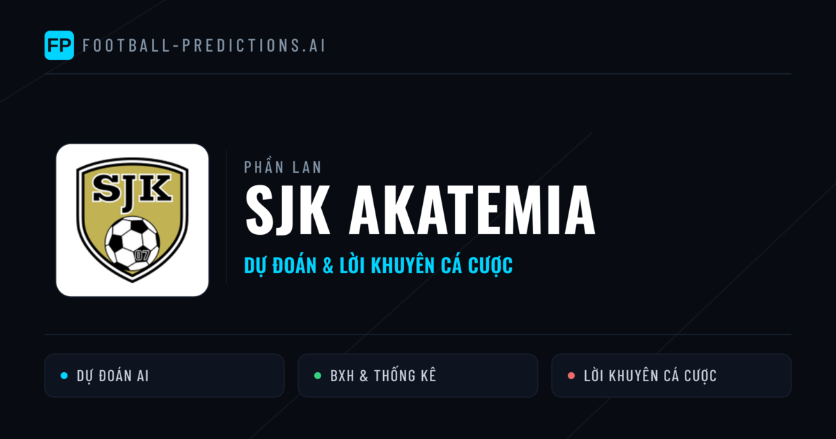 SJK Akatemia Dự đoán & Thống kê