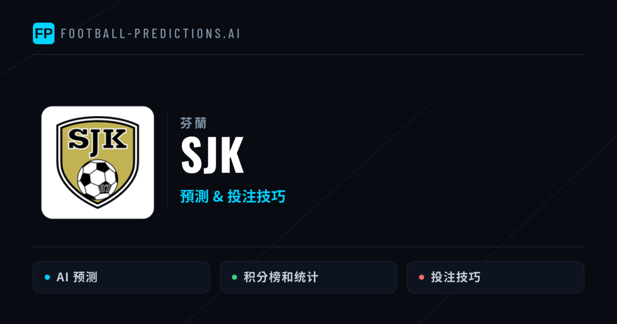 SJK 運彩分析|足球預測與數據