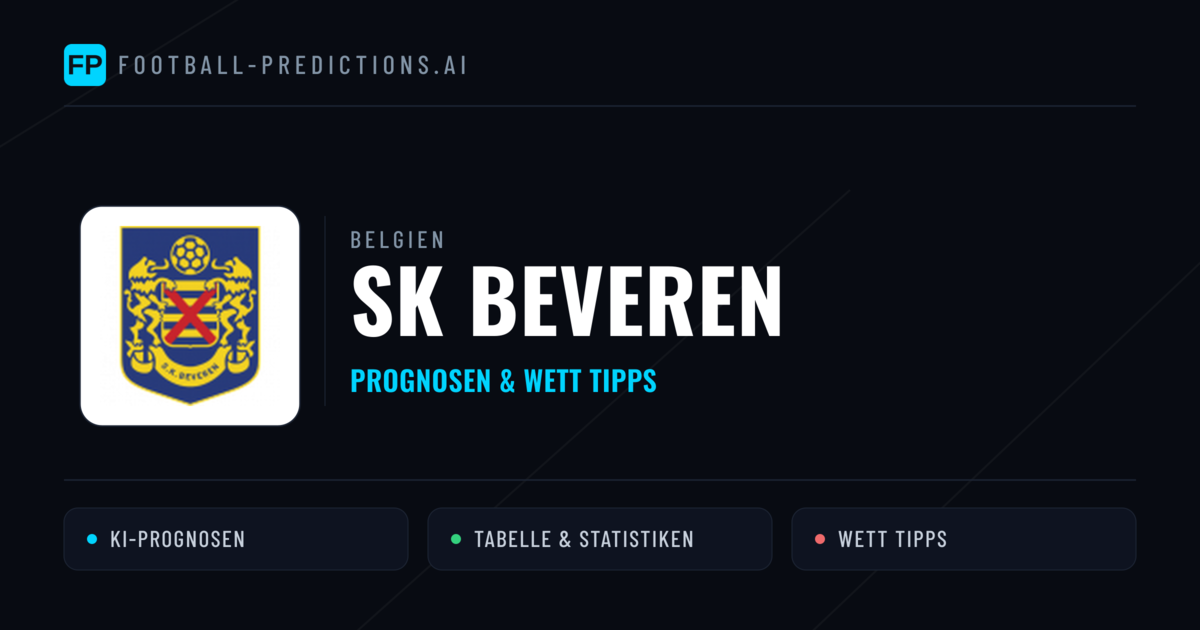 SK Beveren Prognosen & Statistiken