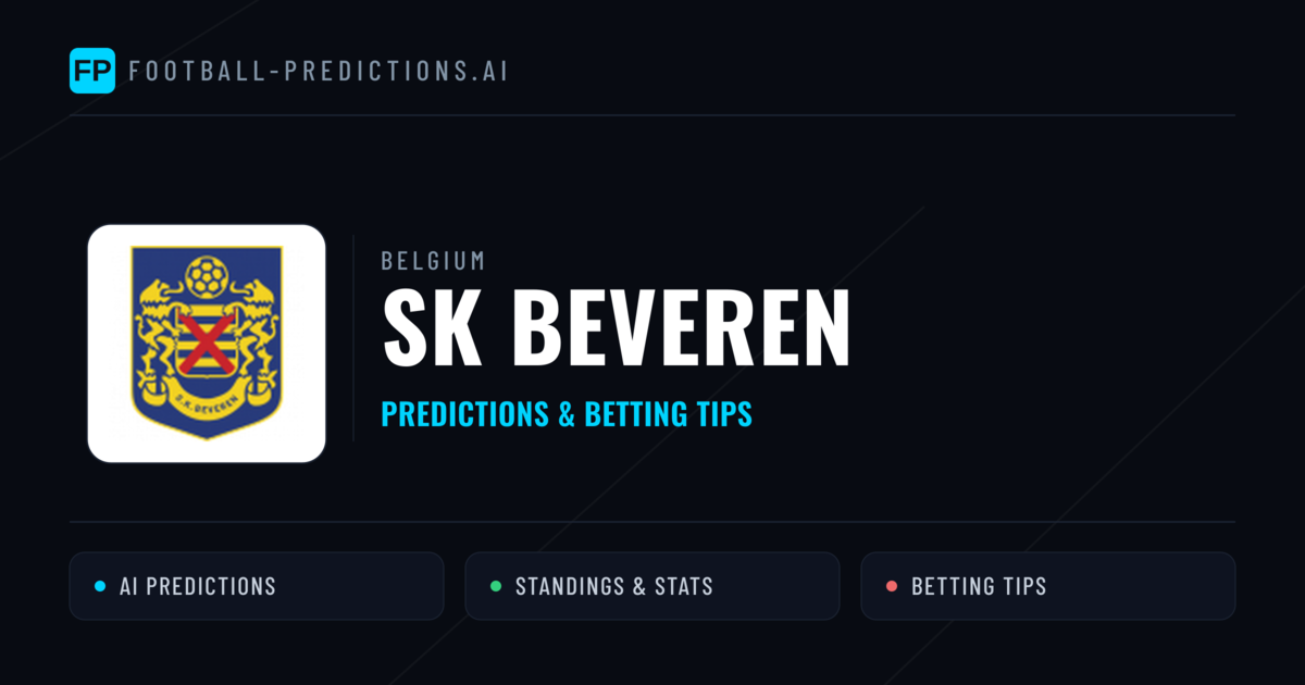 SK Beveren Predictions & Stats