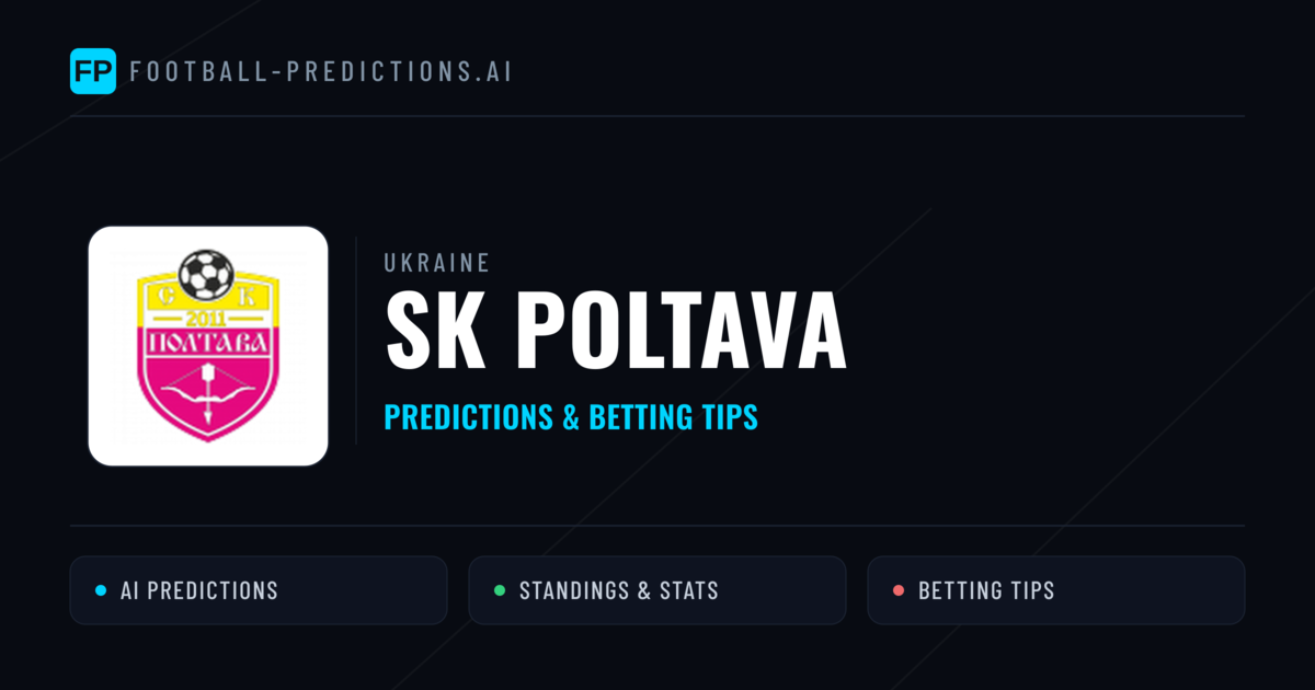 SK Poltava Predictions & Stats