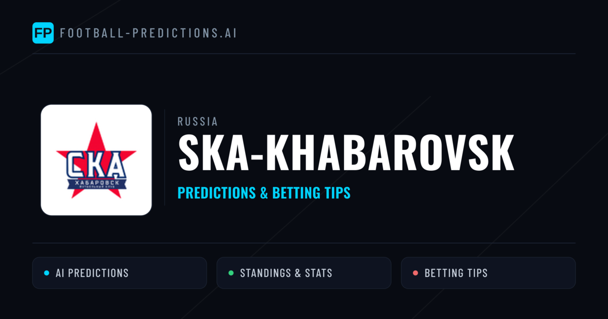 Ska-khabarovsk Predictions & Stats