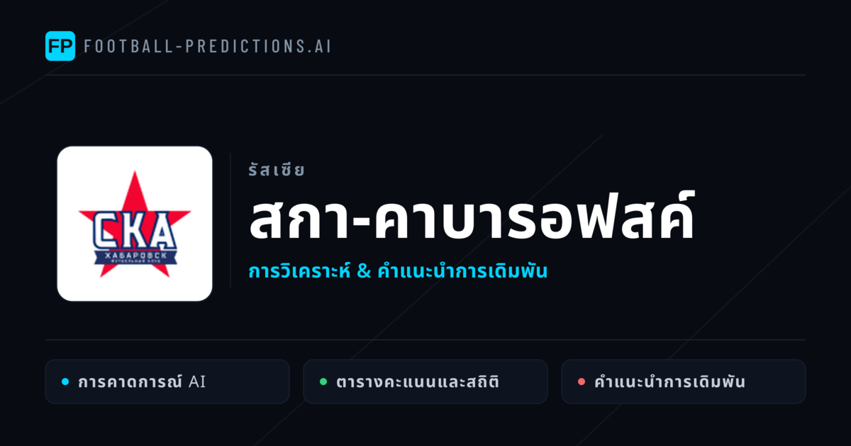 สกา-คาบารอฟสค์ การวิเคราะห์และสถิติ