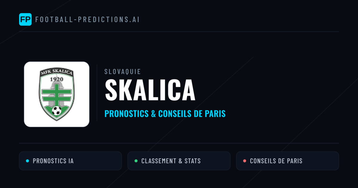 Skalica Pronostics & Statistiques