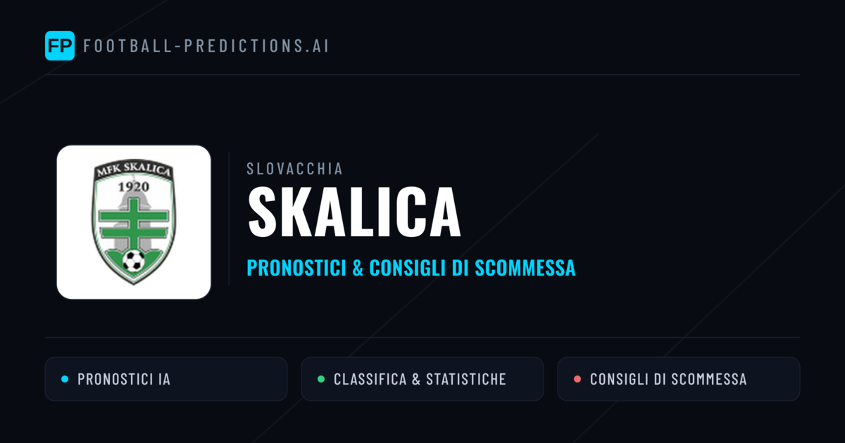 Pronostici e Statistiche Skalica