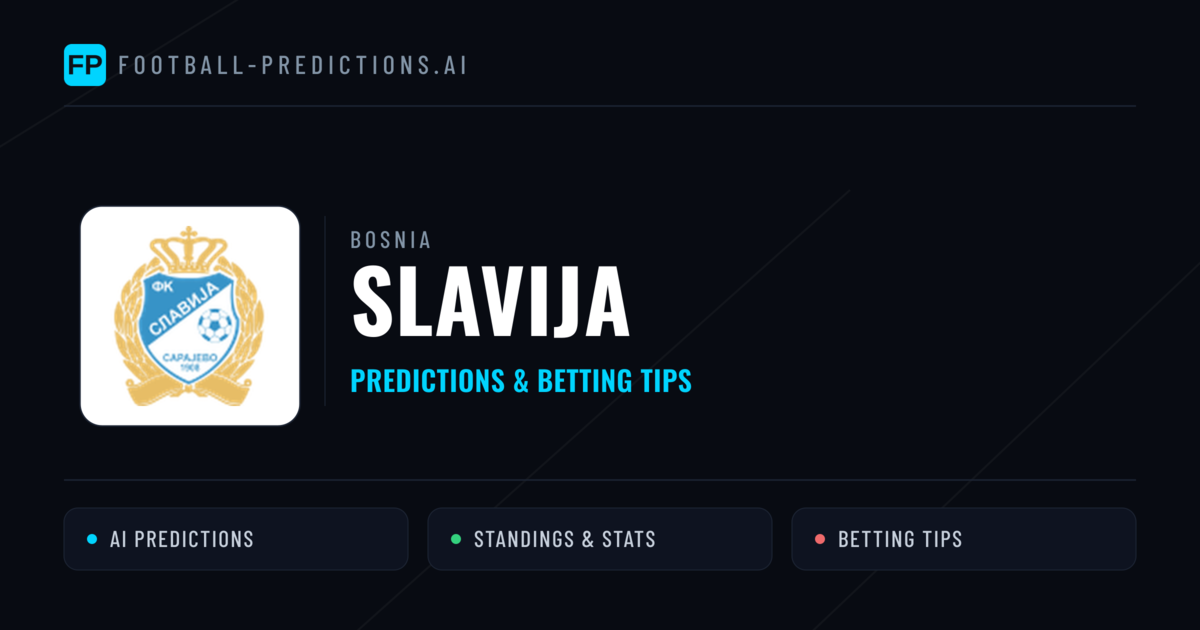 Slavija Predictions & Stats