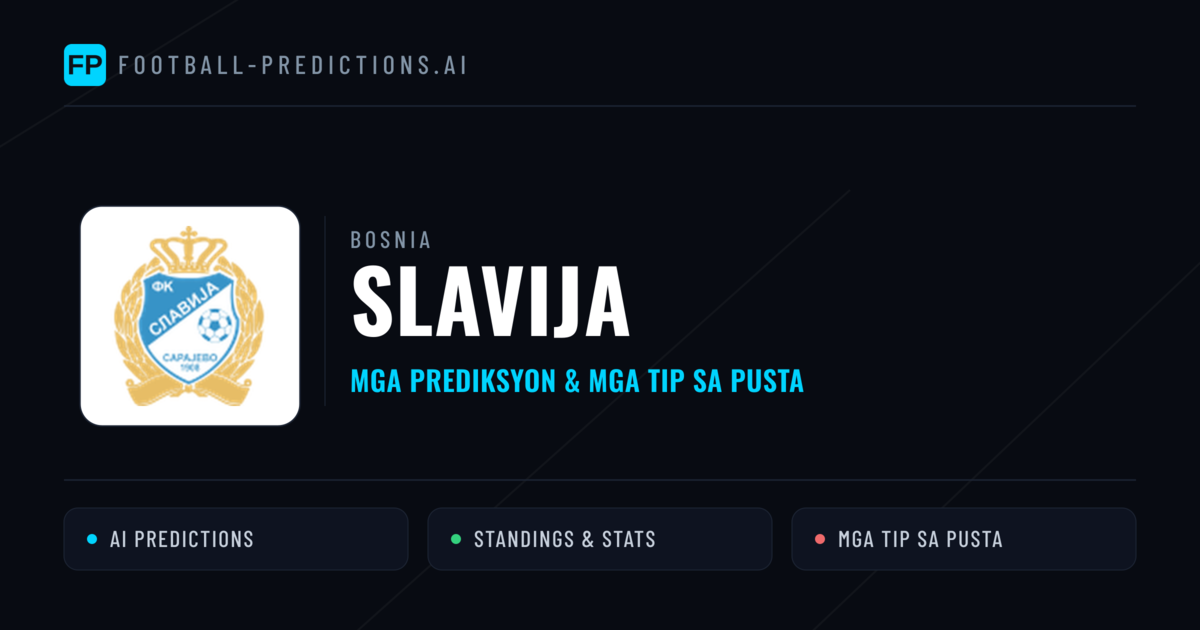 Slavija Predictions & Stats