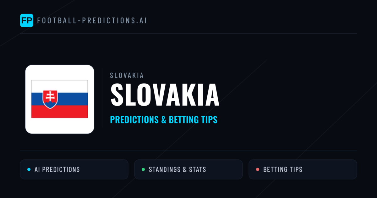 Slovakia Predictions & Stats
