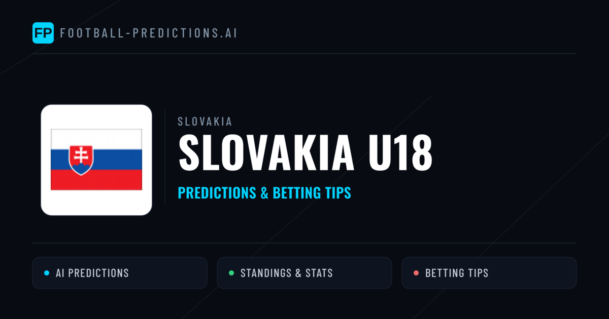 Slovakia U18 Predictions & Stats