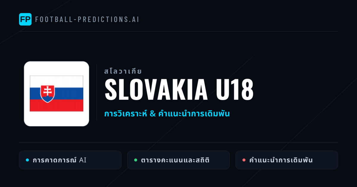 Slovakia U18 การวิเคราะห์และสถิติ