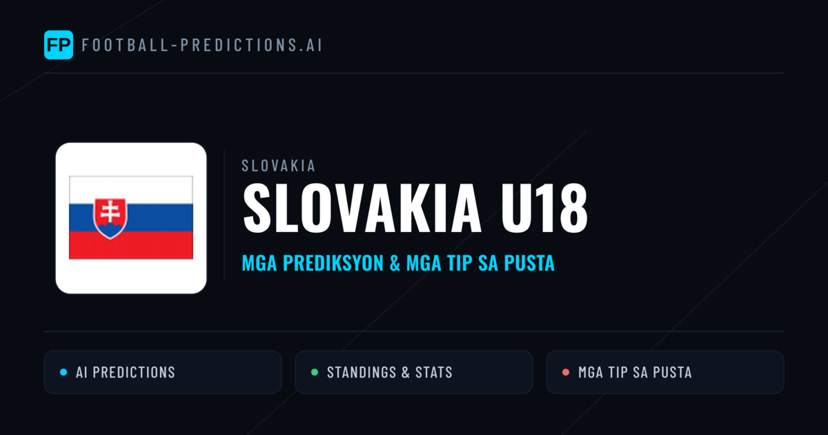 Slovakia U18 Predictions & Stats
