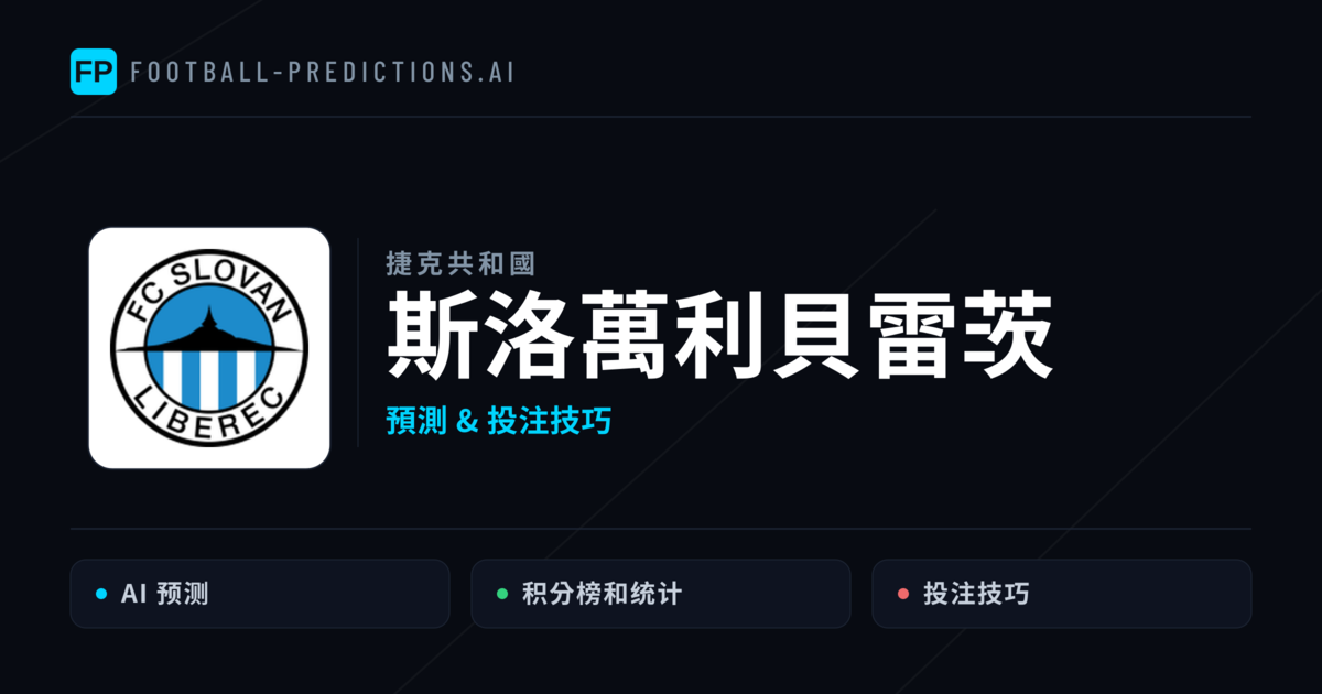斯洛萬利貝雷茨 運彩分析｜足球預測與數據