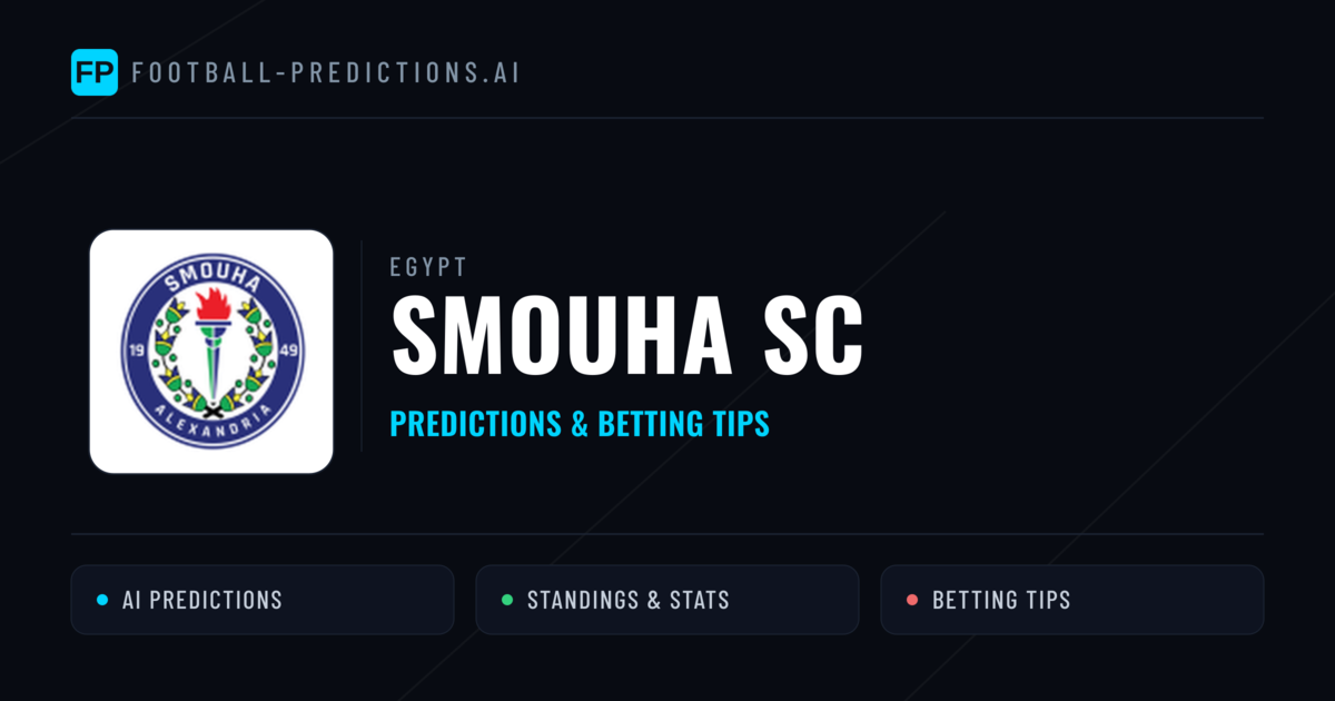 Smouha SC Predictions & Stats