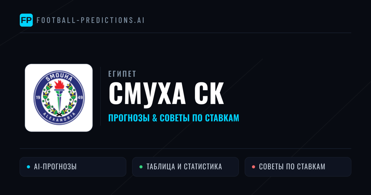Смуха СК прогнозы и статистика