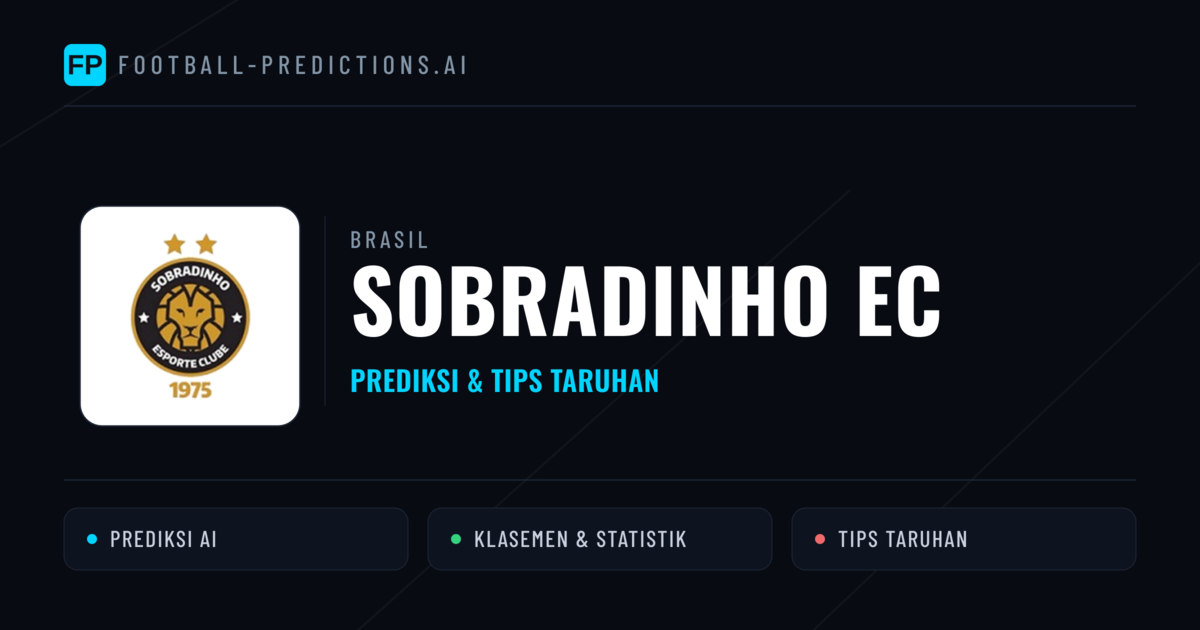 Sobradinho EC Prediksi & Statistik Piala Dunia