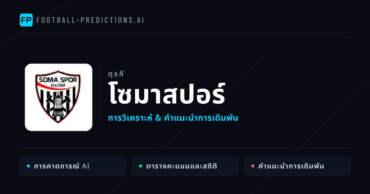 โซมาสปอร์ การวิเคราะห์และสถิติ