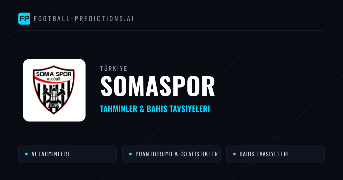 Somaspor Tahminleri & İstatistikler