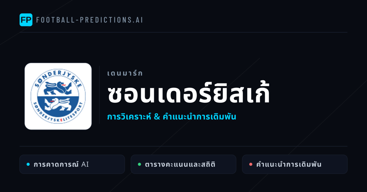 ซอนเดอร์ยิสเก้ การวิเคราะห์และสถิติ