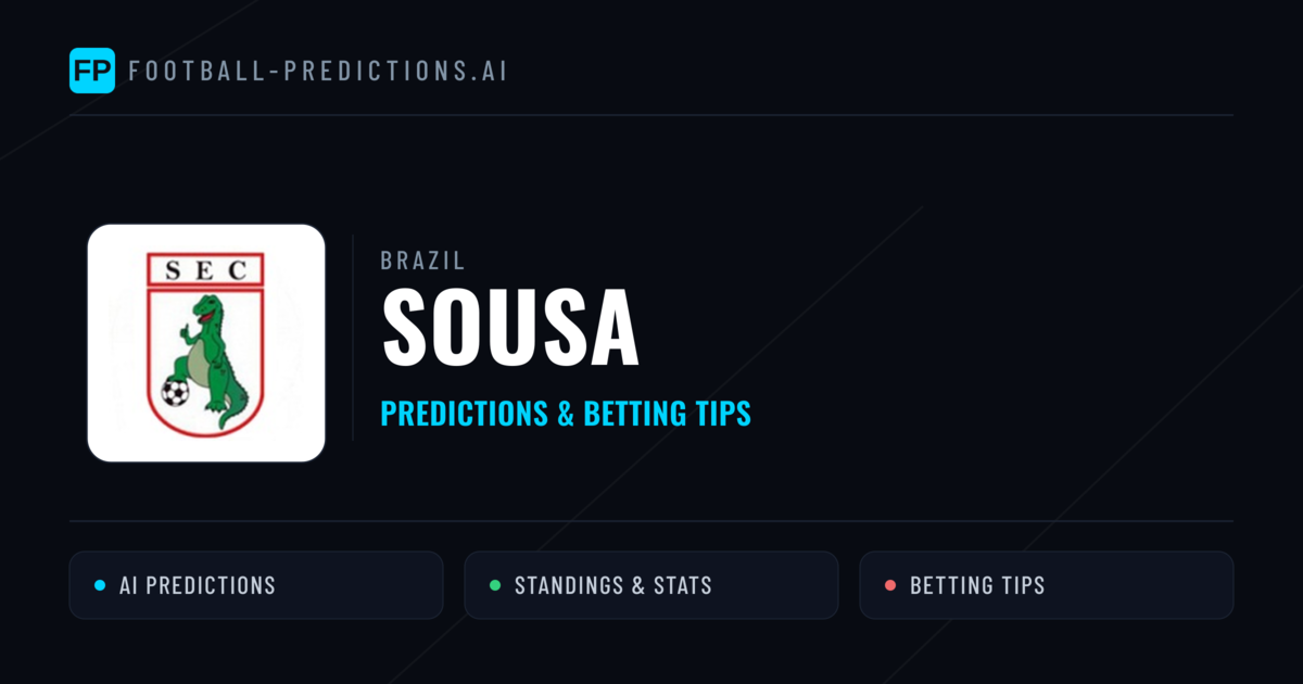 Sousa Predictions & Stats